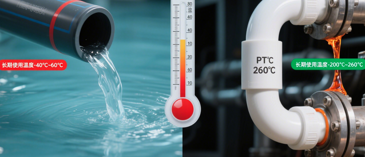 HDPE และ PTFE แตกต่างกันอย่างไร? HDPE และ PTFE แตกต่างกันอย่างไร?
