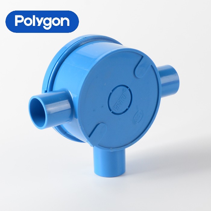 Akan Polygon สี่ทางผ่านกล่องแยกกลม