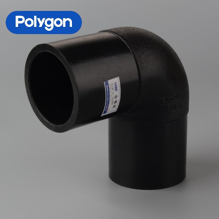Akan Polygon HDPE Electrofusion 90 ° Elbow