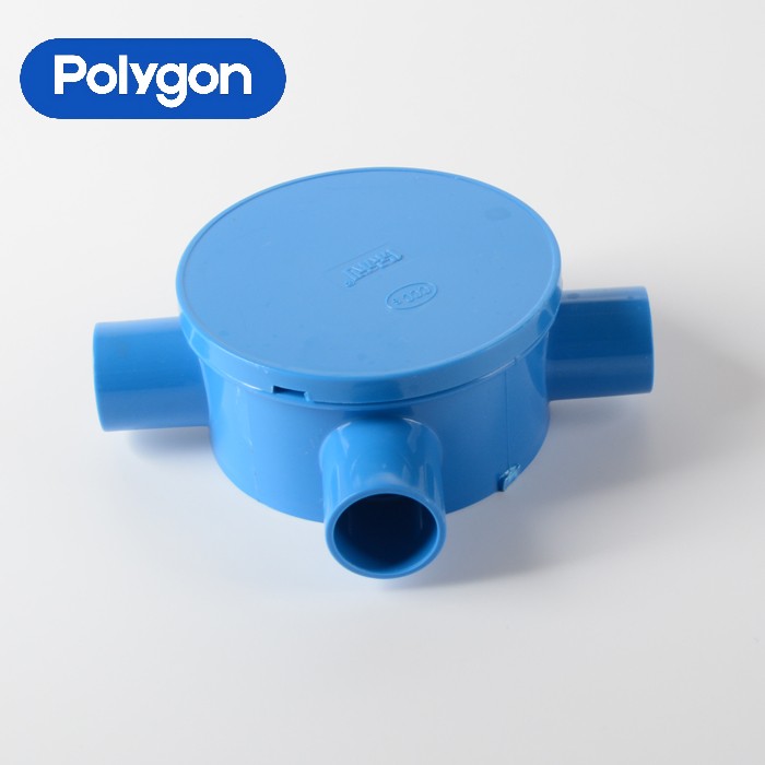 Akan Polygon สี่ทางผ่านกล่องแยกกลม
