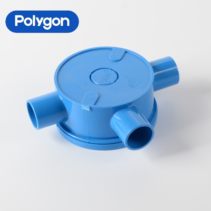 Akan Polygon สี่ทางผ่านกล่องแยกกลม