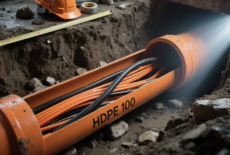 แอปพลิเคชันของท่อ HDPE