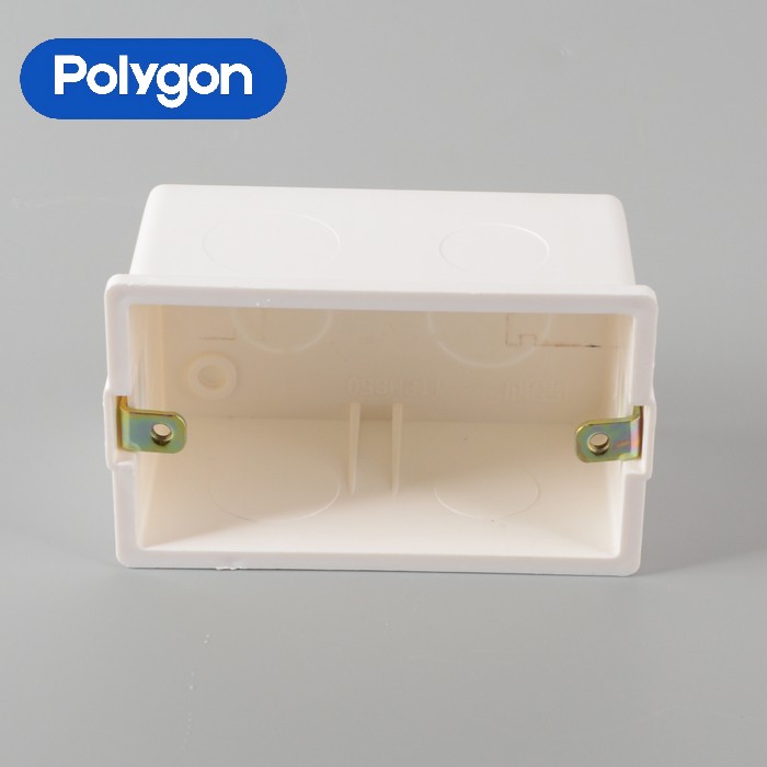 PVC-U Conduit Fittings Double-Gang Box