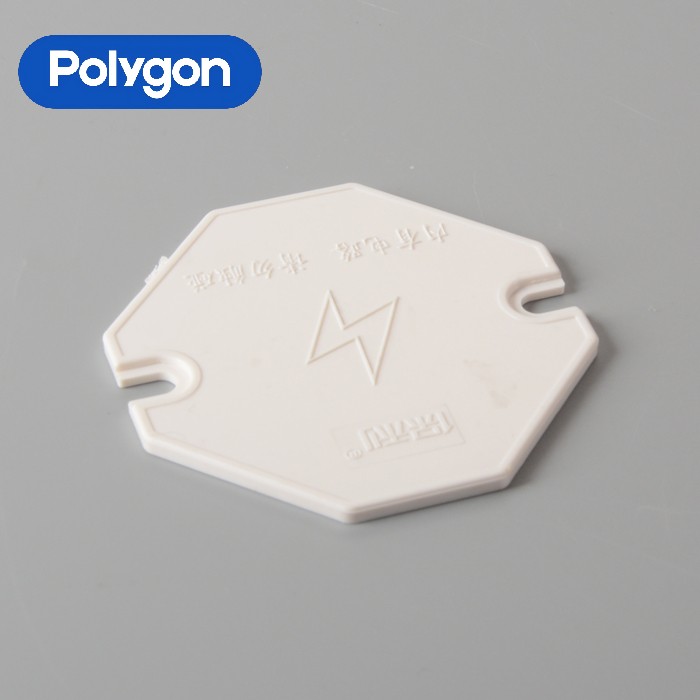 PVC-U ท่อร้อยสายฝาครอบพุ่มไม้ของกล่องแปดเหลี่ยม